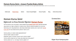 Desktop Screenshot of kemankursuizmir.com